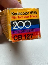 Vintage Kodak Kodacolor VR-G 200 CB 127 Expired