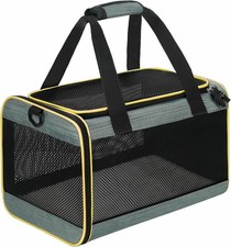 Cat Carrier Airline Approved Pet Carrier,Dog Carrier Soft-Sided Pet Travel Ca...