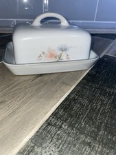 DENBY COLOROLL ENCORE  LIDDED BUTTER DISH EXCELLENT CONDITION