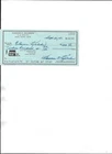 Harmon Killebrew autographed 1981 check-Baseball Hall Of Fame