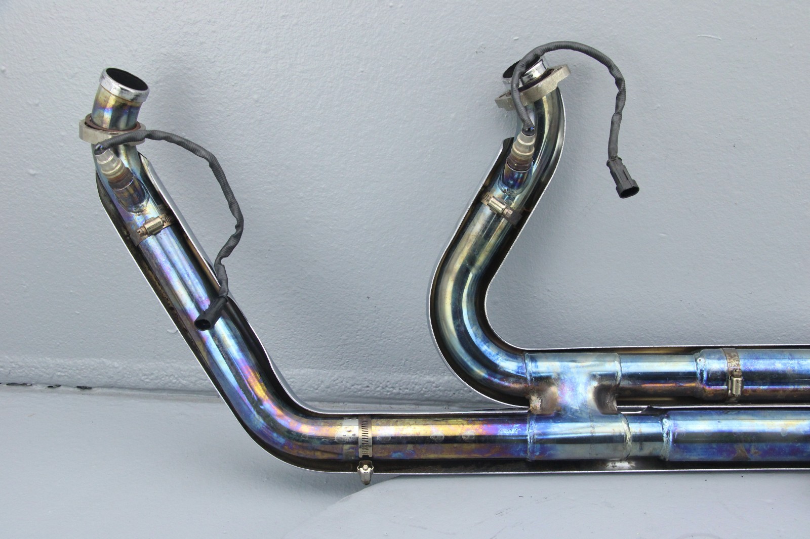 2011 Harley Softail VANCE HINES Exhaust Muffler Header Pipe Kit BIG SHOTS CHROME