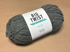 1- New Big Twist Hush Charcoal Yarn Bulky Discontinued RARE COLOR FROM JOANN 