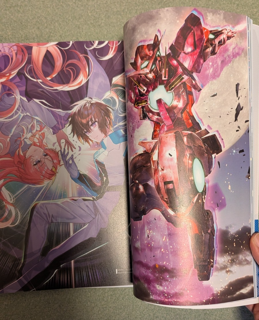Gundam Card Game 1st Anniversary Archive Book + RP-067 Amuro & Nu