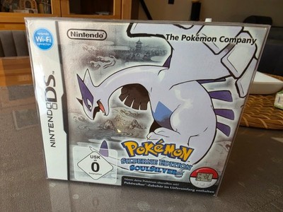 Pokemon Soulsilver Silberne Edition BIG BOX + Pokewalker - Nintendo DS OVP