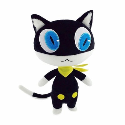 30cm Persona 5 Morgana Cosplay Plush Doll Pillow Cushion Cute Toys Black Cat toy