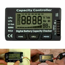 Digital Battery Capacity Tester Checker Controller LCD For LiPo NiMH Li-ion C