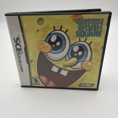 Spongebob Truth Or Square Nintendo DS - Complete CIB