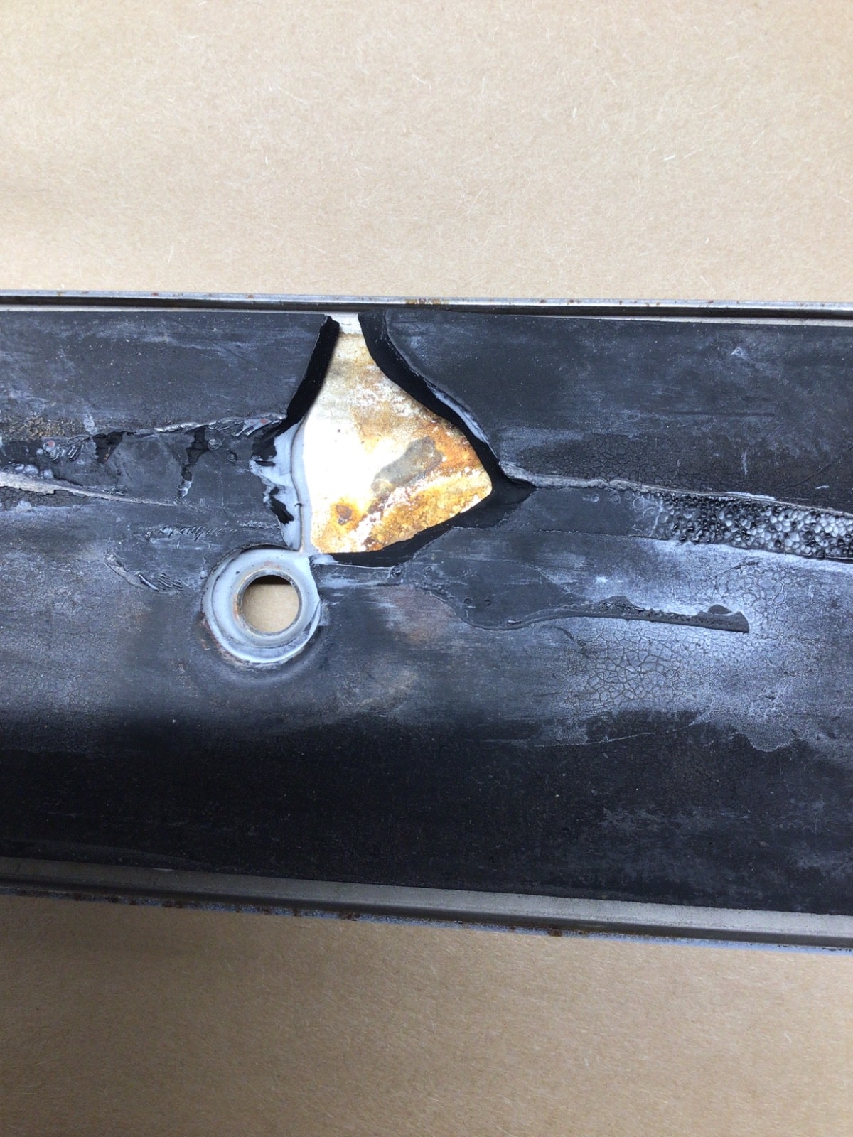 1966 - 1980 Rolls Royce Silver Shadow Silver Wraith II Front Right Lower Sill
