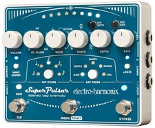 EHX Electro-Harmonix Super Pulsar Stereo Tap Tremelo Effects Pedal