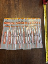 Lot Of 12 Speck Rigs 1/8 Oz Trout Redfish Sand Trout Drum Bucktail Jigs Twin Rig