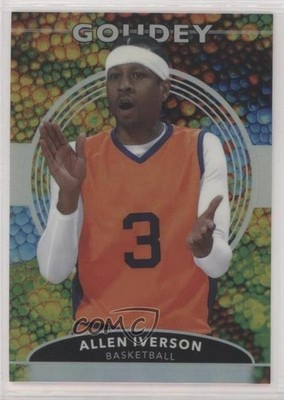 2022 Goodwin Champions Goudey Platinum Chameleon /49 Allen Iverson HOF 1v33