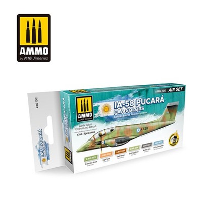 Ammo MIG 7242 - IA-58 Pucará FAA Colors - Neu