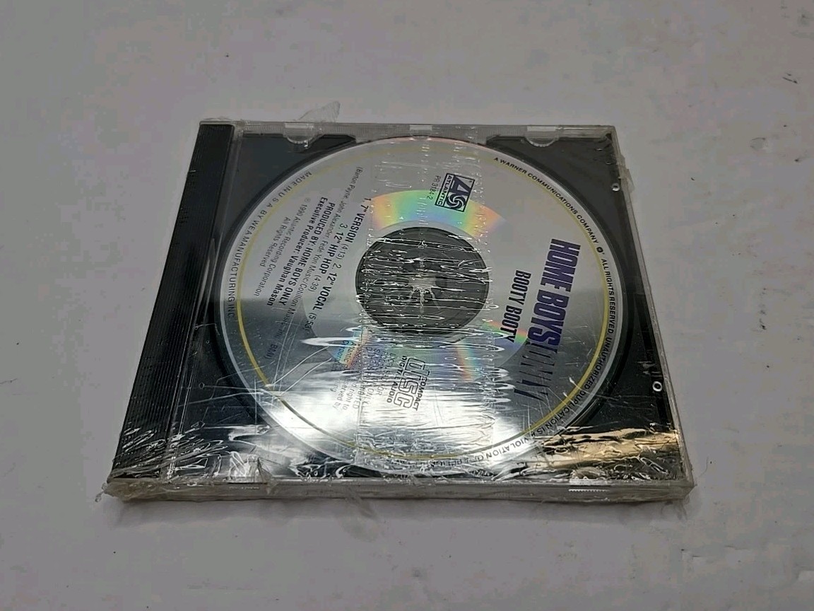 Booty Booty by Home Boys Only (CD, 1990) Promo Sampler Hip Hop - New Sealed Rare