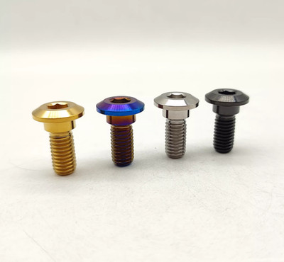 Titanium Bolt M8x20 22 25 30 33 35 40mm Disc Screw for Honda Yamaha Motorcycle