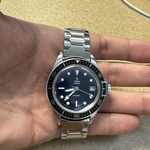 Yema Superman Heritage 39 mm Divers Watch 
