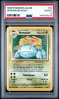 Pokémon Venusaur 15/102 Base Set Holo Rare 1999 PSA 4 English