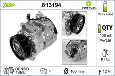 KOMPRESSOR KLIMAANLAGE VALEO 813194 FÜR BMW KLIMAKOMPRESSOR KLIMA KOMPRESSOR
