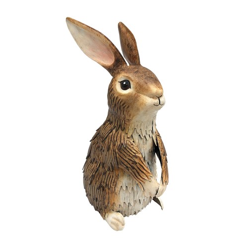 Epsom Metal Garden Animal Statues – Rabbit, Owl, Pheasant & Squirrel | Rustic - Picture 9 of 37