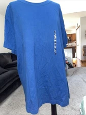 Tek Gear Blue Short Sleeve T Shirt Size XL New No Tags