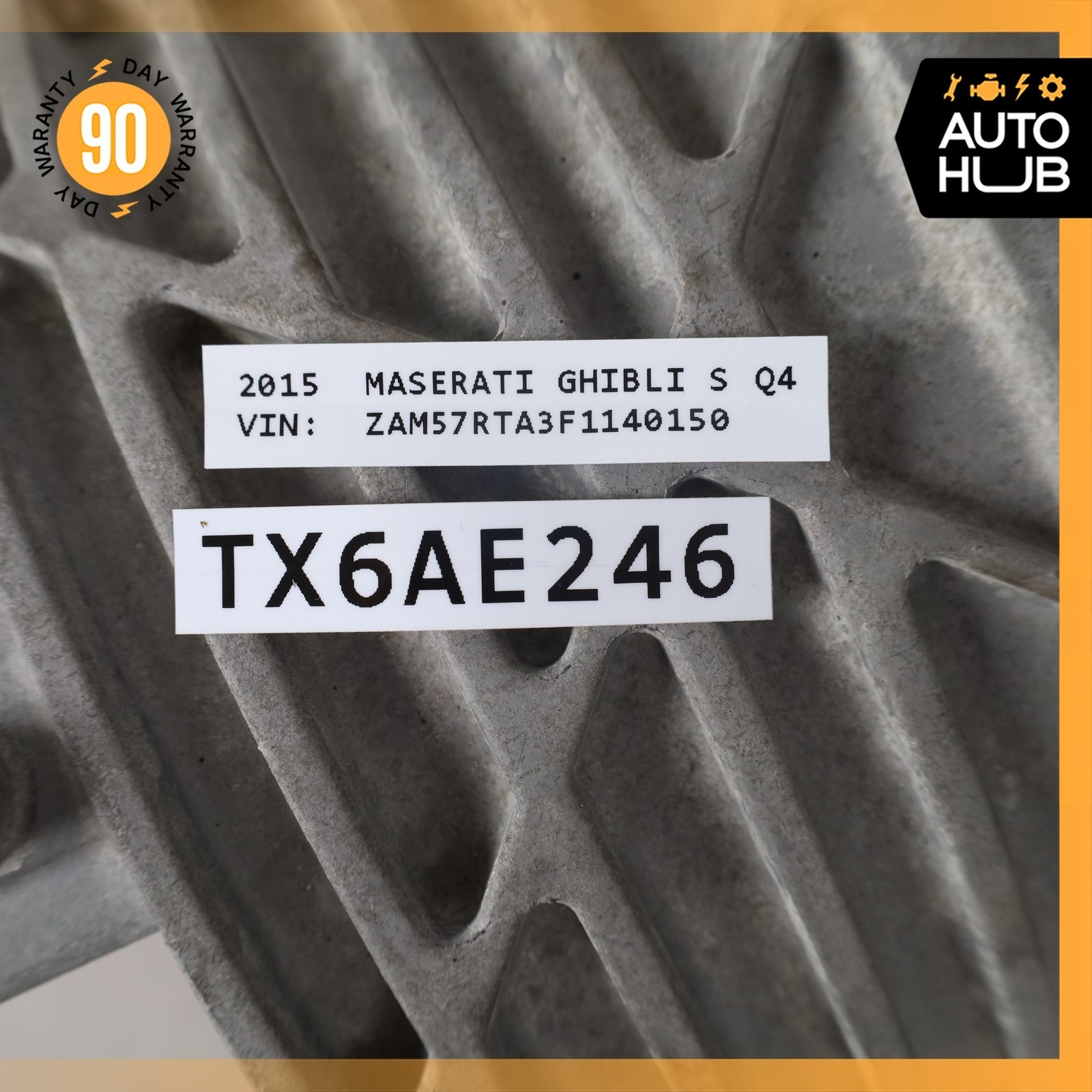 14-24 Maserati Ghibli M157 Rear Differential Diff Axle Carrier 2.80 OEM 82k