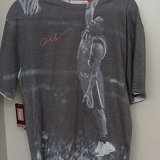 Mitchell Ness Allen Iverson Philadelphia 76ers NBA Shirt Large Gray