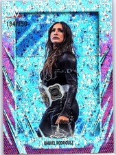 2026 Topps Chrome WWE Raquel Rodriguez Pink Mini Diamonds /250 (Mega)