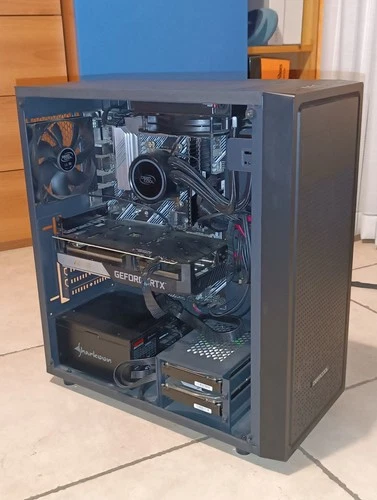 PC Gaming RTX 3060 Ti - Ryzen 3900XT - 16 GB DDR4 - SSD + HDD 16 TB