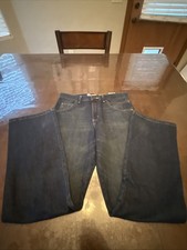 Wrangler Retro Jeans Boys Size 18 Regular Dark Wash Relaxed Boot Cowboy Rodeo