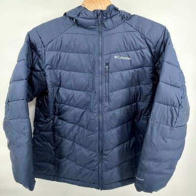 Columbia Labyrinth Loop II Hooded Jacket Mens XXL Blue Omni-Heat NWT WO3560-464