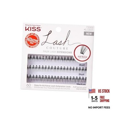 Kiss Lash Couture Faux Mink Lash Extensions, Style 1 Count (Pack of 1) Venus