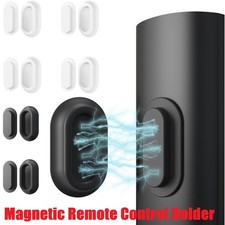 1/2PCS Silicone Adhesive Magnetic TV Remote Control Holder Wall Mount Multi-Use