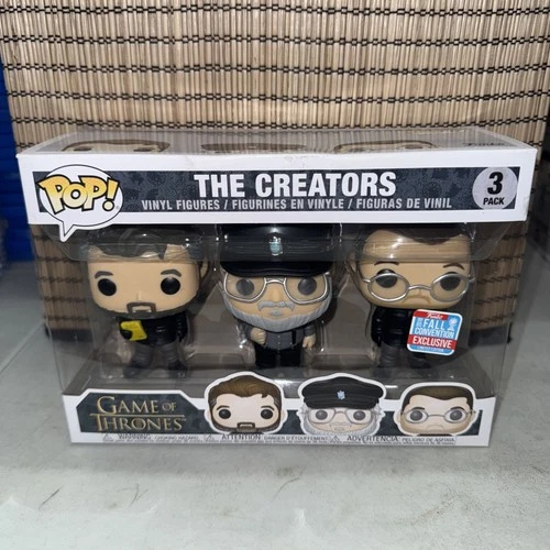 Funko Pop! Game of Thrones The Creators 3 Pack Exc Figure Set
