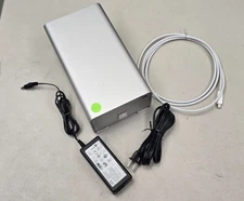 4TB G-TECHNOLOGY G-RAID 0G02289 Thunderbolt External Hard Drive TB2 Clean!