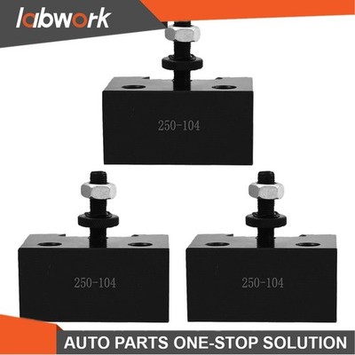 Labwork 3Pcs AXA #4 250-104 Quick Change Boring Bar Holder Tool Post For Lathe