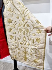 VELO OMERALE ANTICO PARAMENTI …