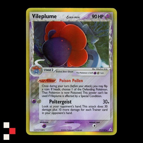 Vileplume δ 17/110 Pokemon Holon Phantoms