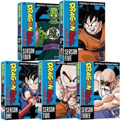Dragon Ball: Complete Series Seasons 1-5 DVD Set .   1 Day Handling