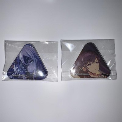 Project SEKAI Can Badge, Triangle Can Badge, Set of 2, Kanade Yoisaki, Mafuyu
