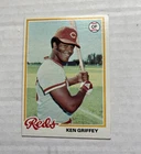 Topps 1978 Ken Griffey Cincinnati Reds #80 Baseball MLB Base Set Card