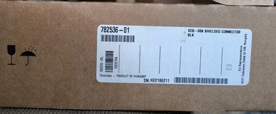 New NI Terminal Box SCB-68A 782536-01 Shielded Connector Blk Lot Of 3