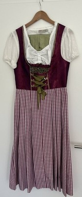 Oktoberfest Dirndl gr.40 Marke Hammerschmid Schürze Bluse Dirndl BH CupC gr.85