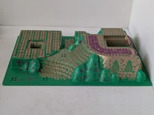 Lego Belville Golden Palace 5858 Raised Base Plate Purple Green Fast Shipping