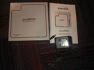INTERALIA PROMOH DIGITAL ON-HOLD ANNOUNCER W/ MANUAL, EUC TESTED WORKING