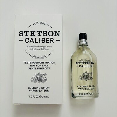 Stetson Caliber by Stetson Cologne Spray For Men oz/ 30 ml Tester