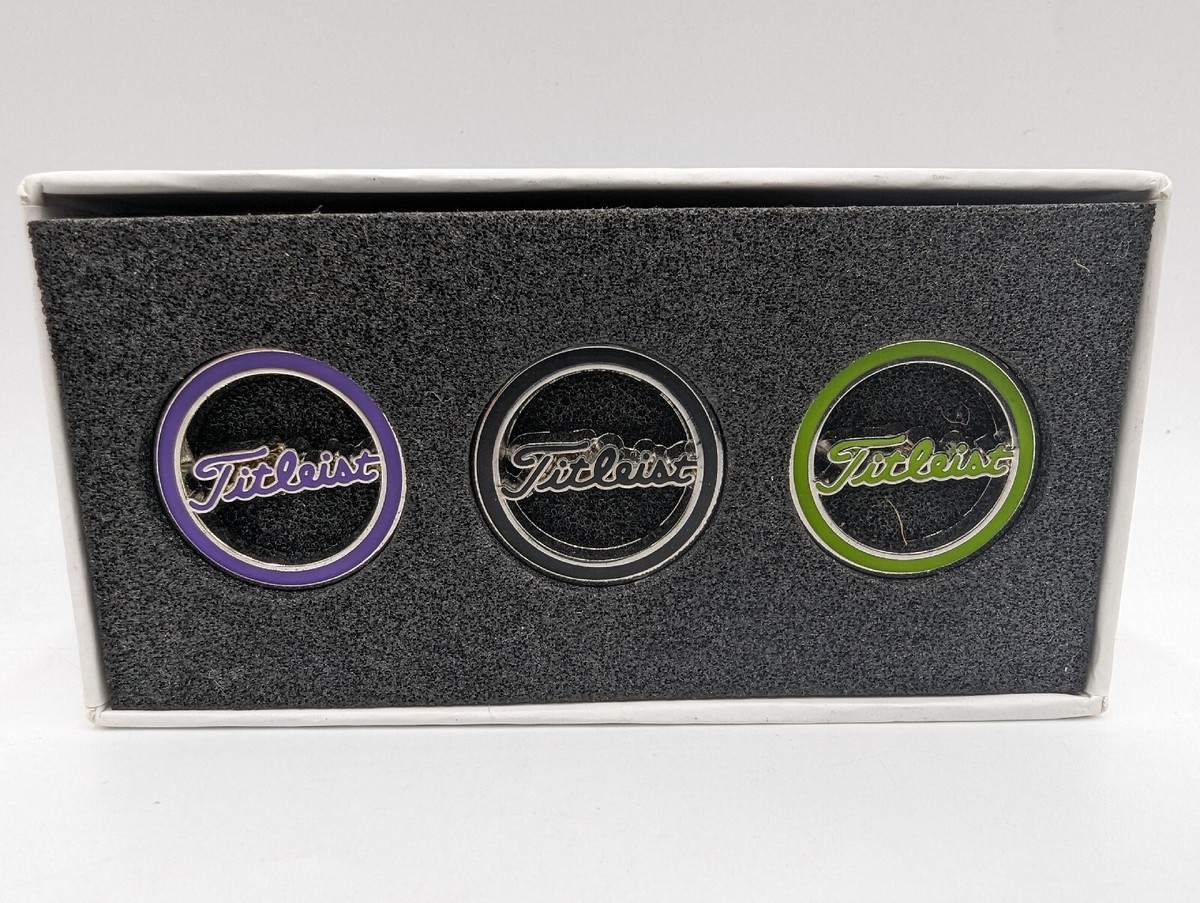 Titleist Premium Ball Marker Color of Performance 3 Piece