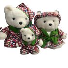 Vintage Santa Bears 2007 Dayton Hudson Macy’s Pajamas/Night Cap