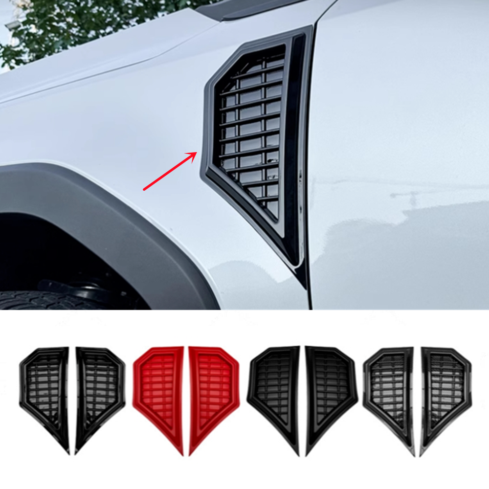 Side Fender Air Vent Cover Decor Trim For Land Cruiser Prado LC250 2024 2025