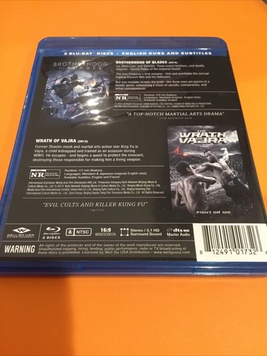 Brotherhood Of Blades/Wrath Of Vajra Blu-Ray - Picture 2 of 2