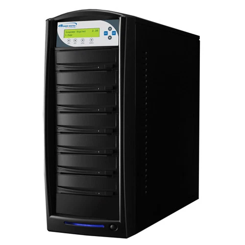 1-6 Network DVD CD Disc Duplicator Copier USB 3.0 + 320GB HDD SHARKNET-6T-DVD-BK - Image 3 of 4