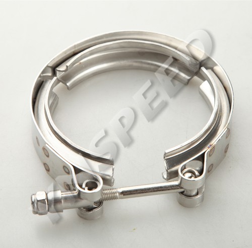 US STOCK 2.5" V-Band Vband Clamp Aluminum Flanges Intercooler Piping Kit - Bild 6 von 10